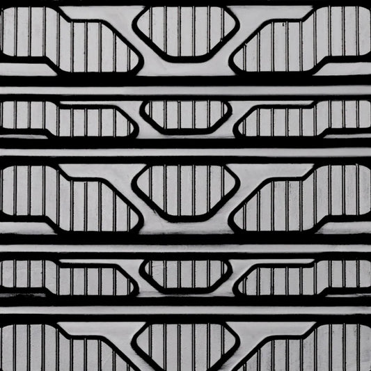 240x87.63x37 Multi-Bar replacement rubber track for compact equipment