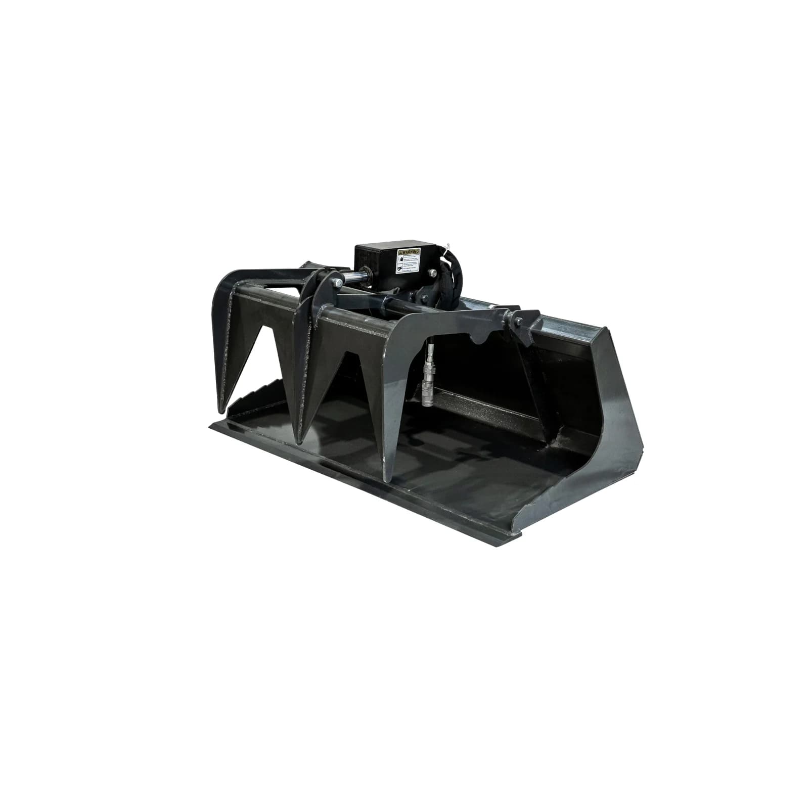 CID compact tractor single-cylinder grapple bucket family photograph