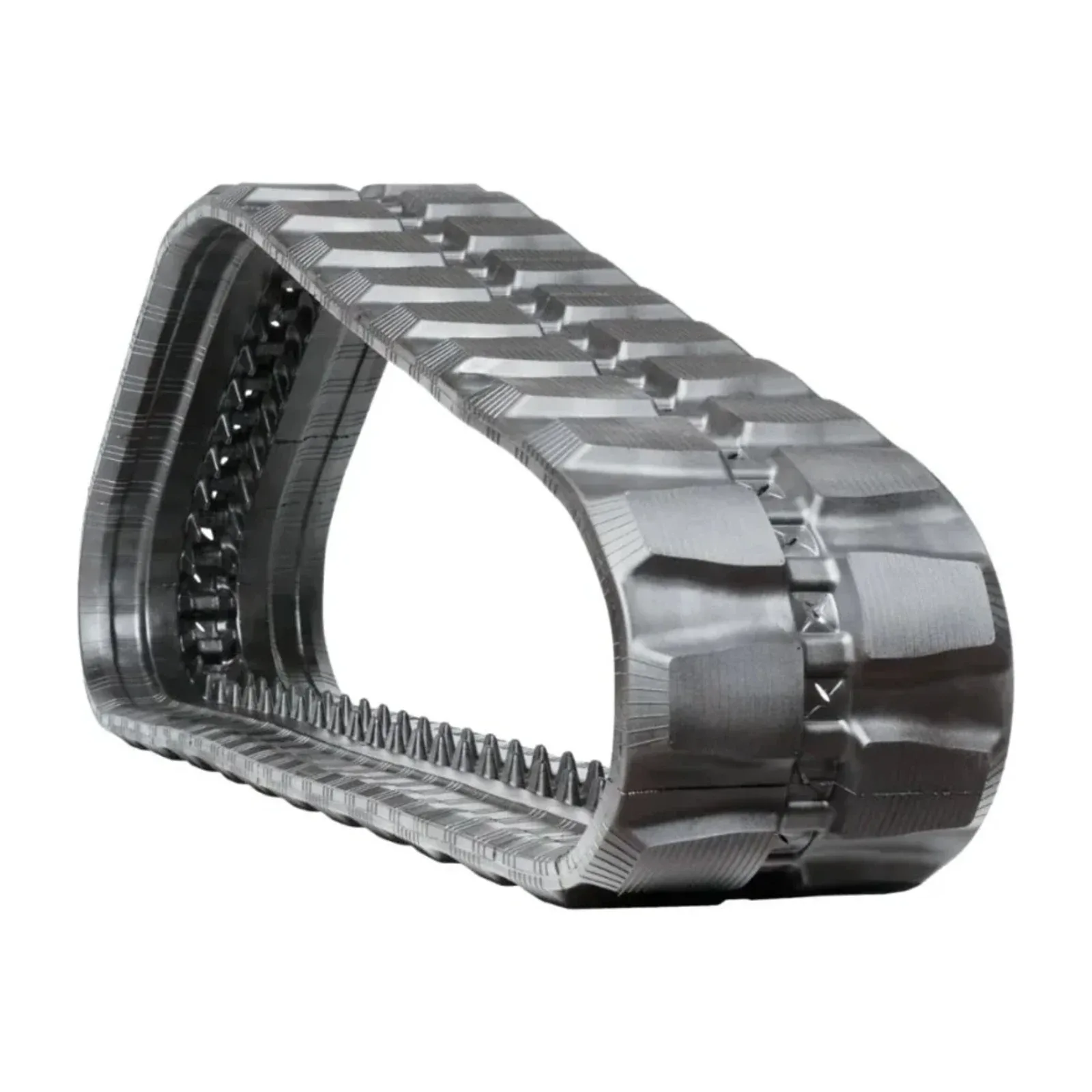 Standard-Duty 450x86Bx56 Rubber Track – Staggered-Block replacement rubber track for compact construction equipment