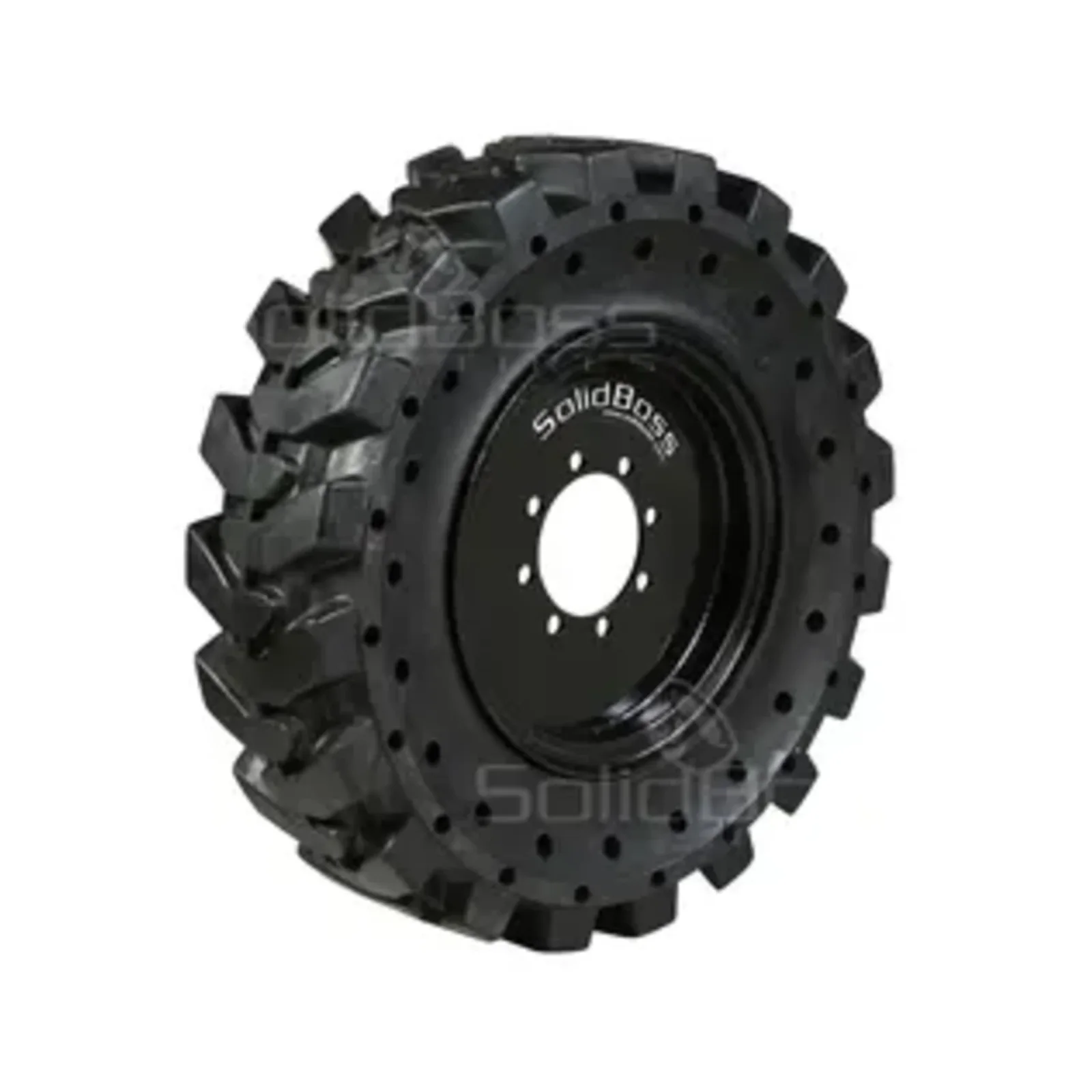 14.00-24 OTR Bi Directional Mounted Extreme Duty Solid Rubber Tire