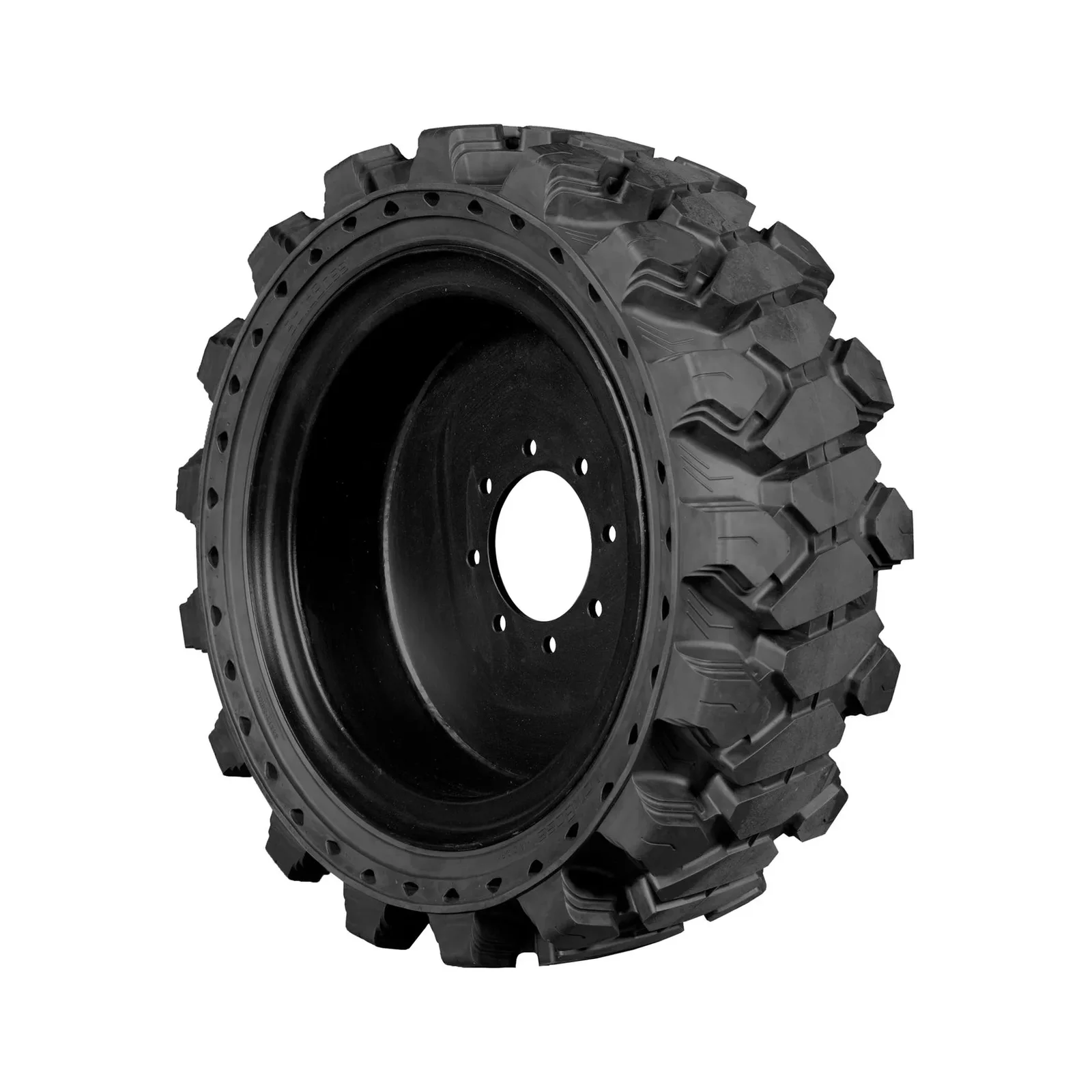 10-16.5 OTR Non-Directional Mounted Extreme Duty Solid Rubber Tire