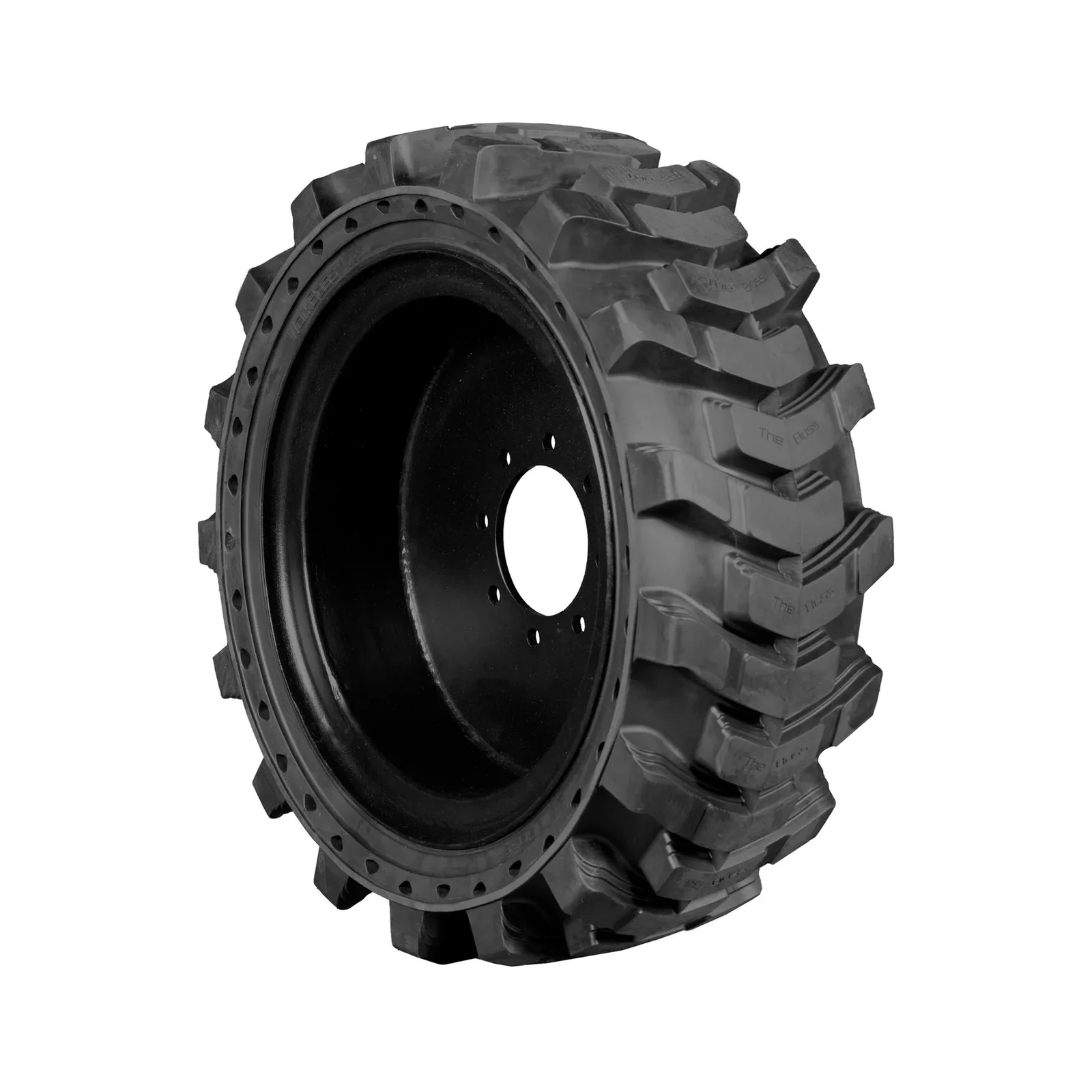 10-16.5 OTR Right Mounted Extreme Duty Solid Rubber Tire