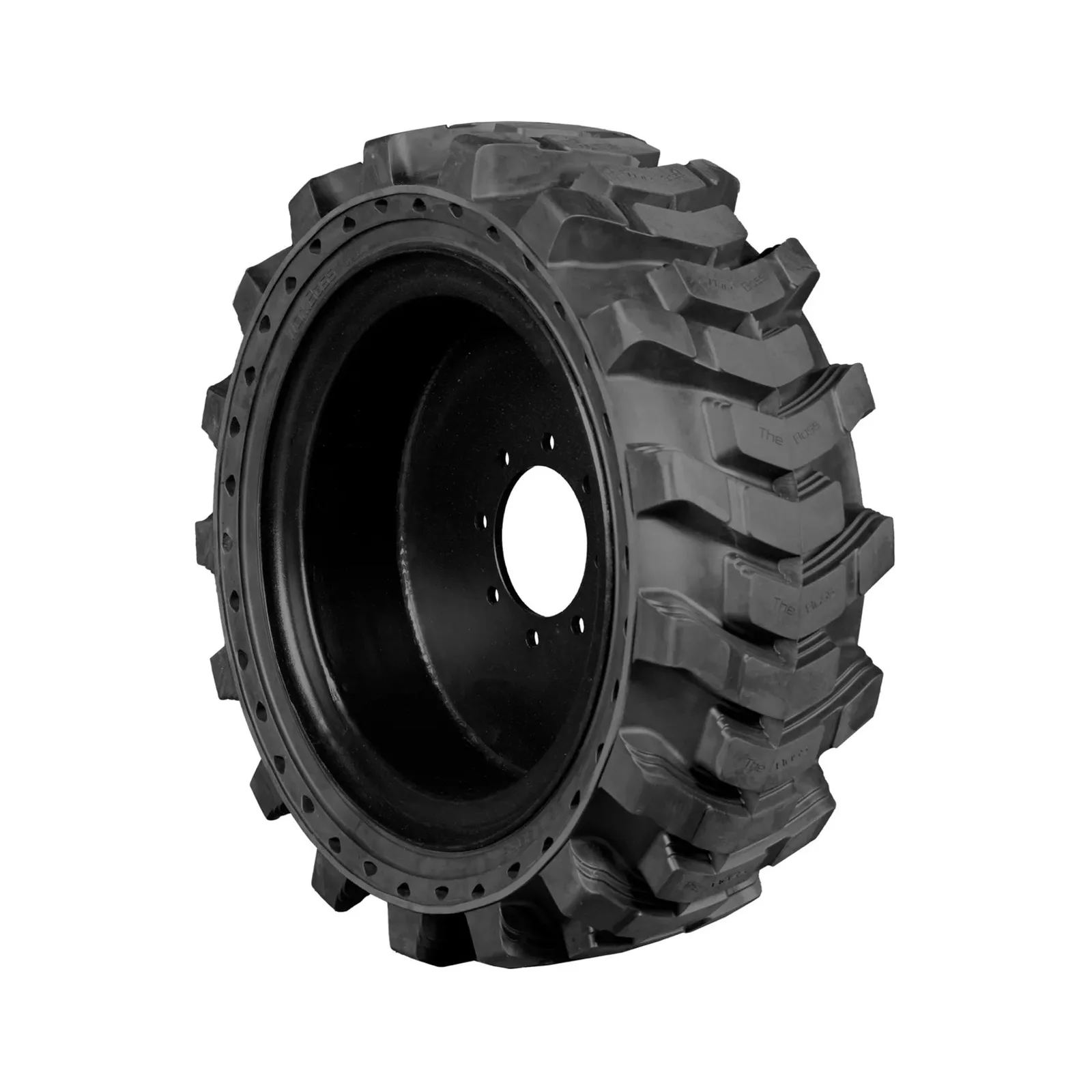 12-16.5 OTR Right Mounted Extreme Duty Solid Rubber Tire