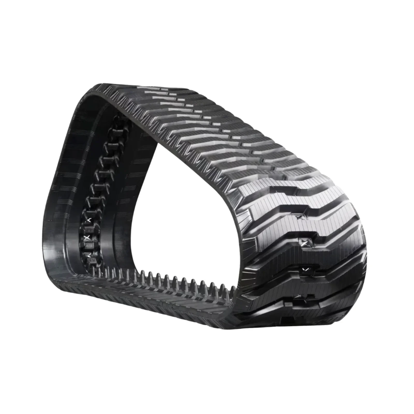 Heavy-Duty 320x54x82 Rubber Track – All-Terrain replacement rubber track for compact construction equipment