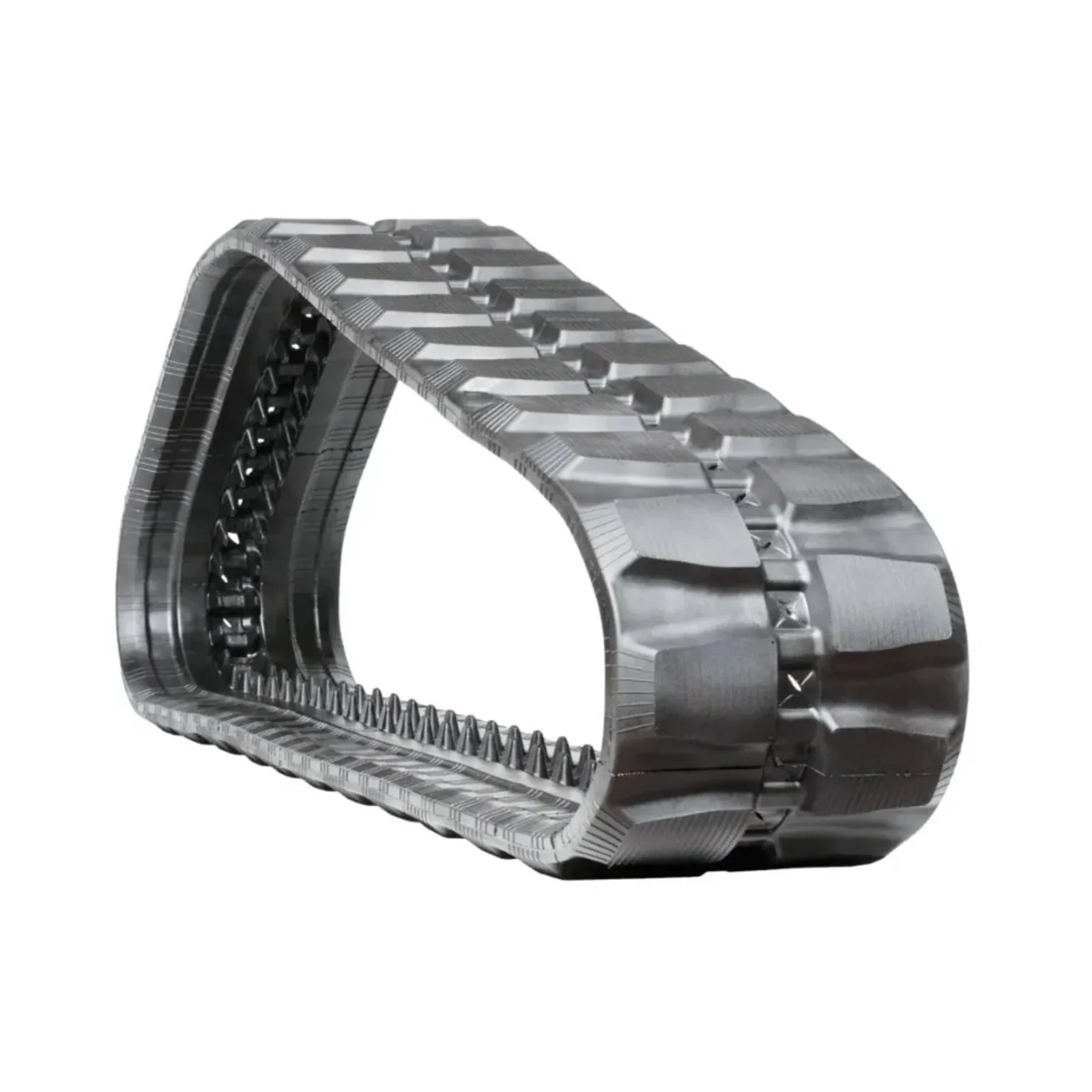 450x100x48 Staggered Block replacement rubber track for compact equipment
