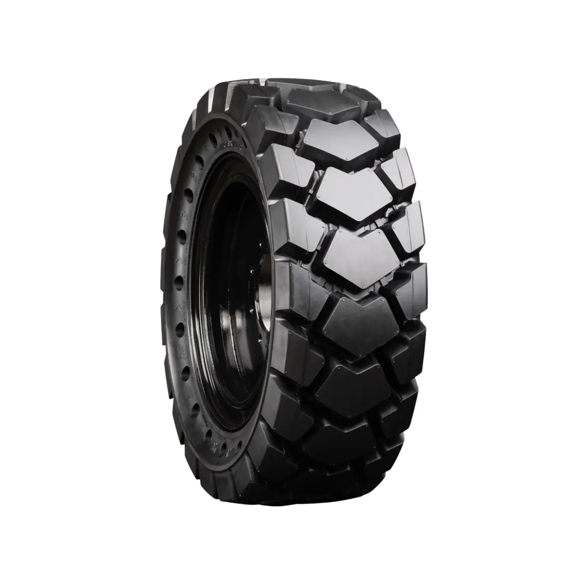 Solid, pneumatic, and assembly equipment tires