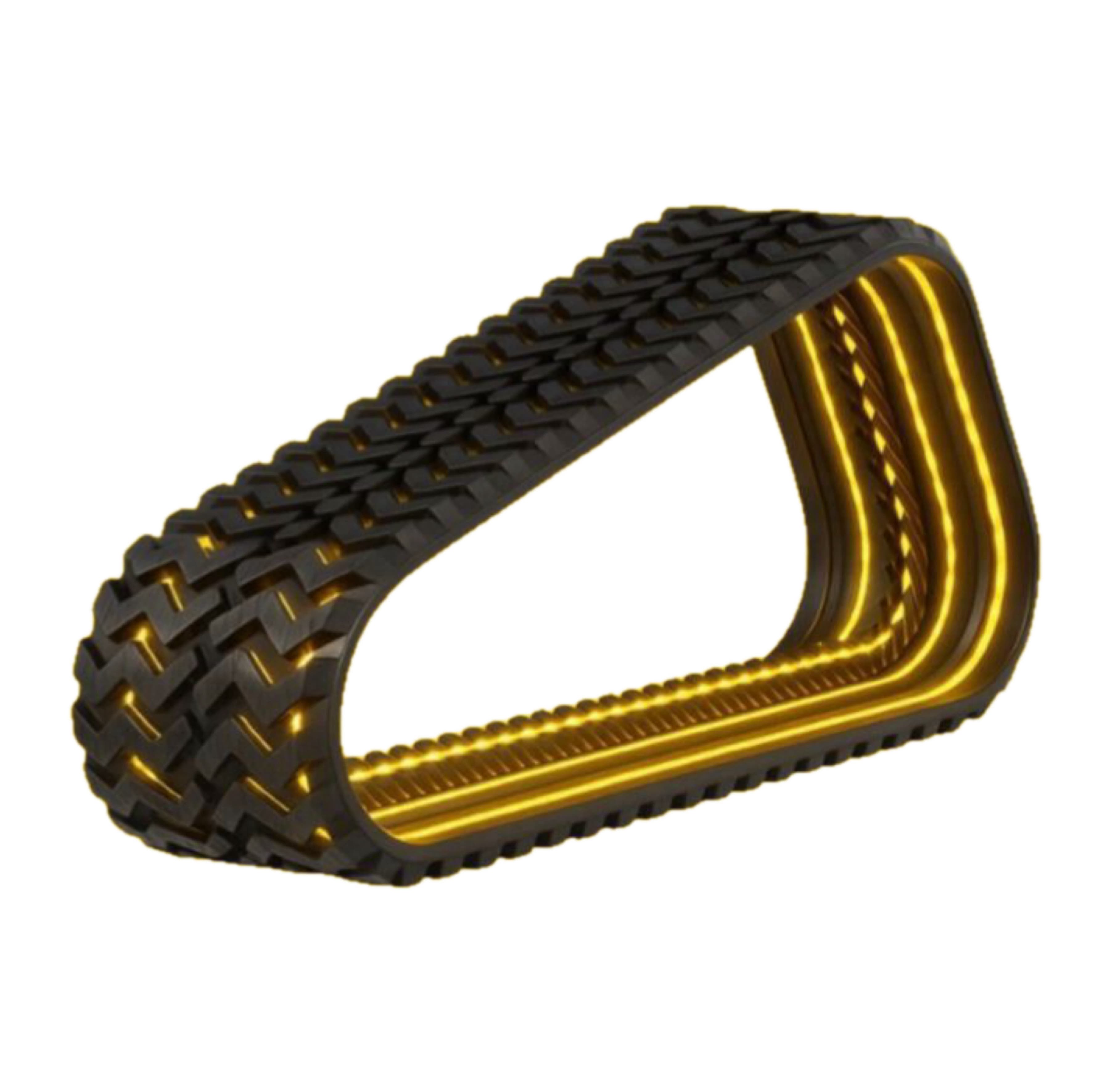 Rubber tracks for compact track loaders, mini excavators, and skid steers