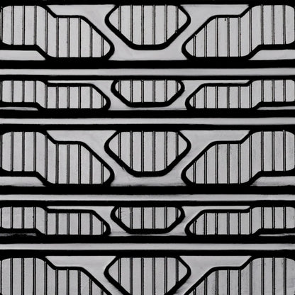 240x87.63x37 Multi-Bar replacement rubber track for compact equipment