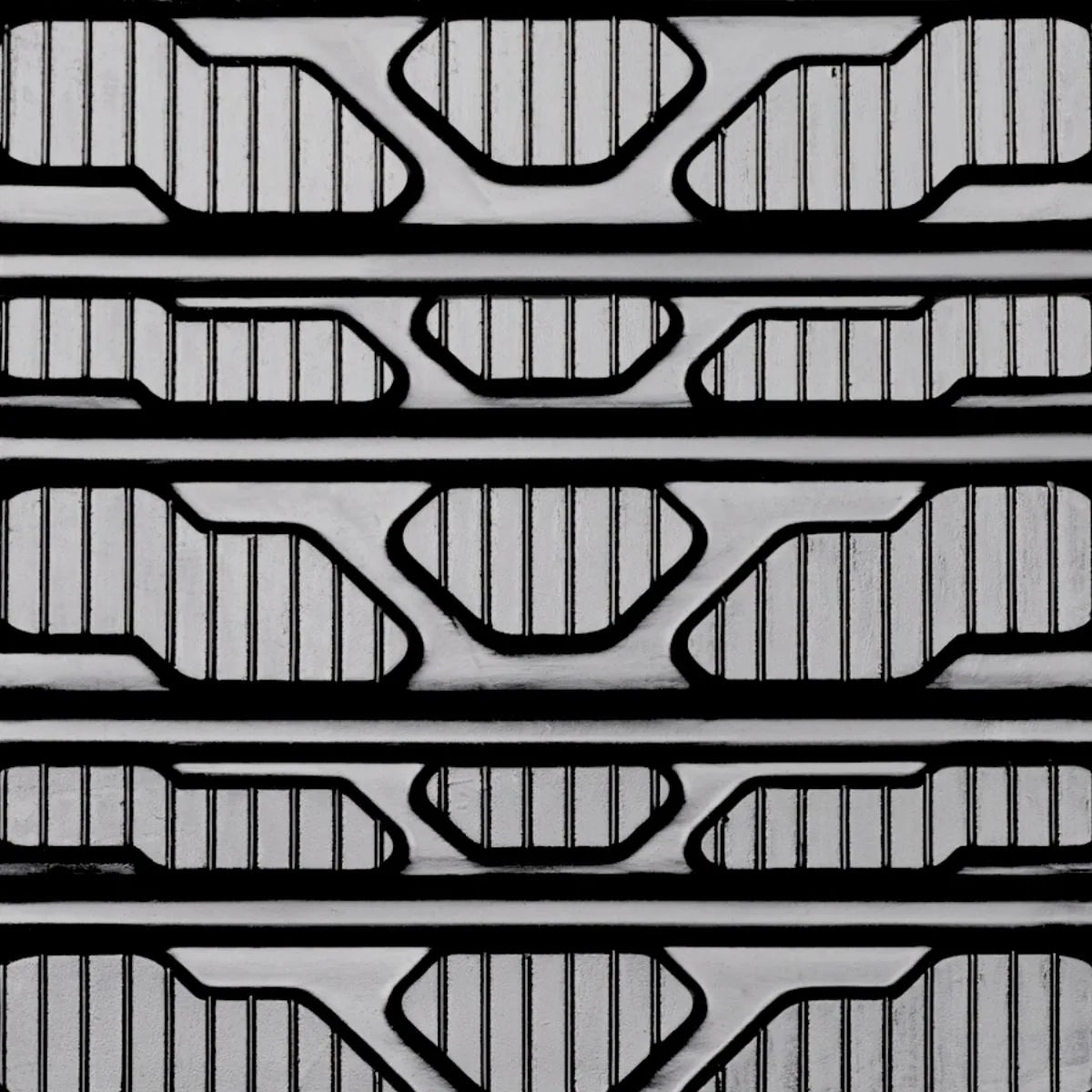 240x87.63x37 Multi-Bar replacement rubber track for compact equipment
