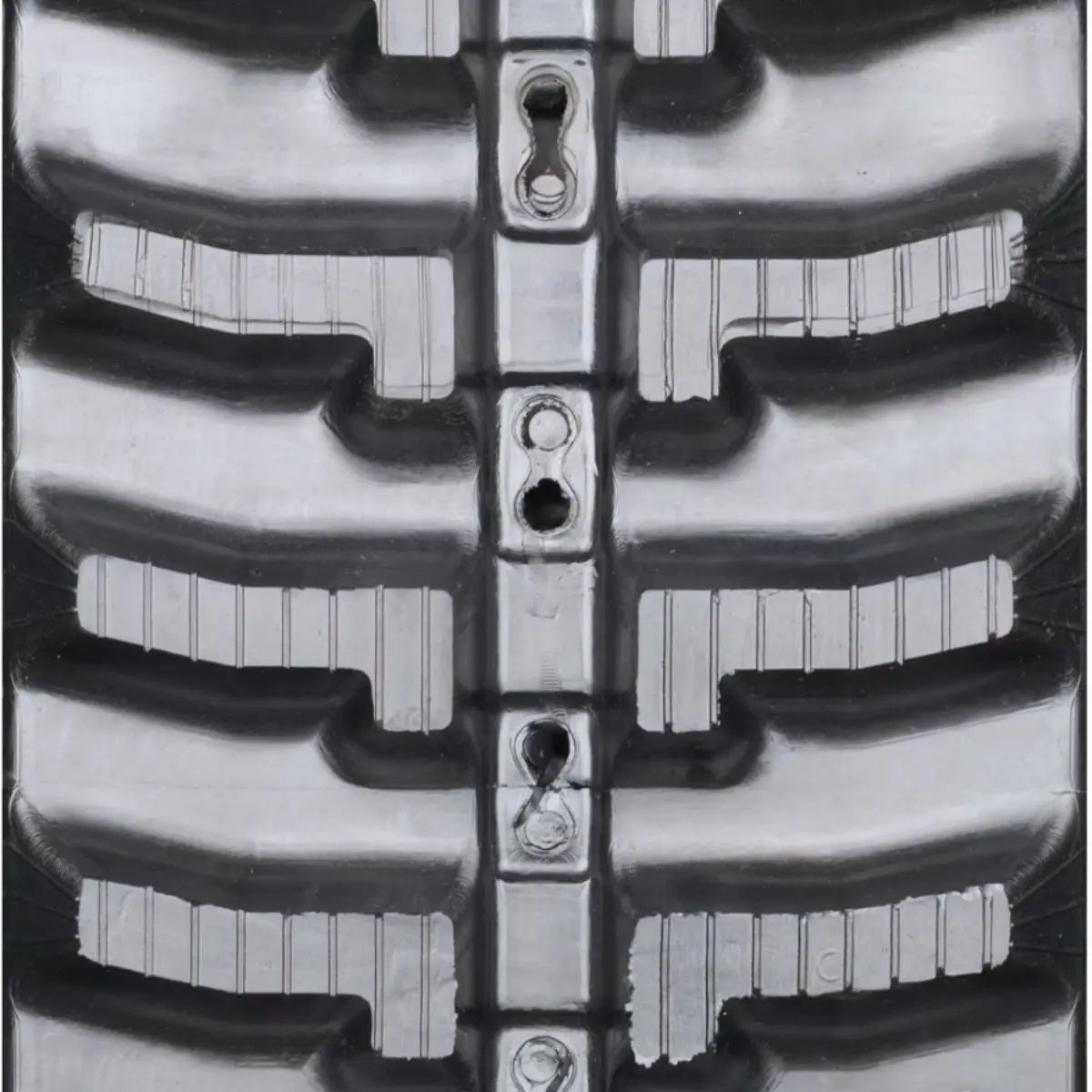 250x72x52 Directional replacement rubber track for compact equipment