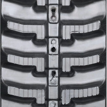 250x72x52 Directional replacement rubber track for compact equipment