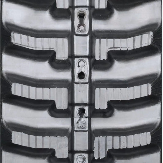 250x72x52 Directional replacement rubber track for compact equipment