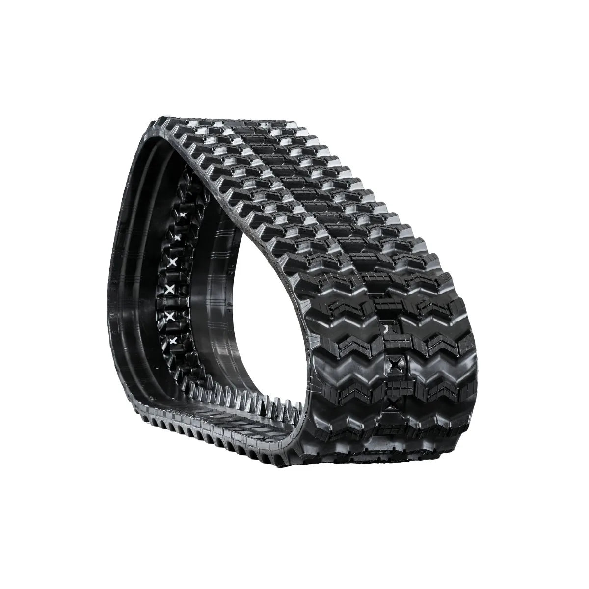 400x86Bx52 Zig-Zag replacement rubber track for compact equipment