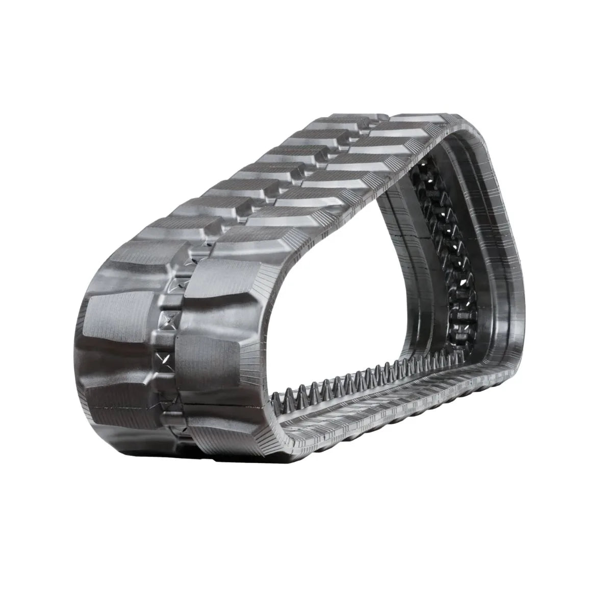 450x100x48 Staggered Block replacement rubber track for compact equipment