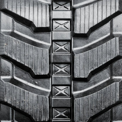 450x81x76 Directional replacement rubber track for compact equipment