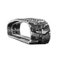 450x81Wx76 Staggered Block replacement rubber track for compact equipment