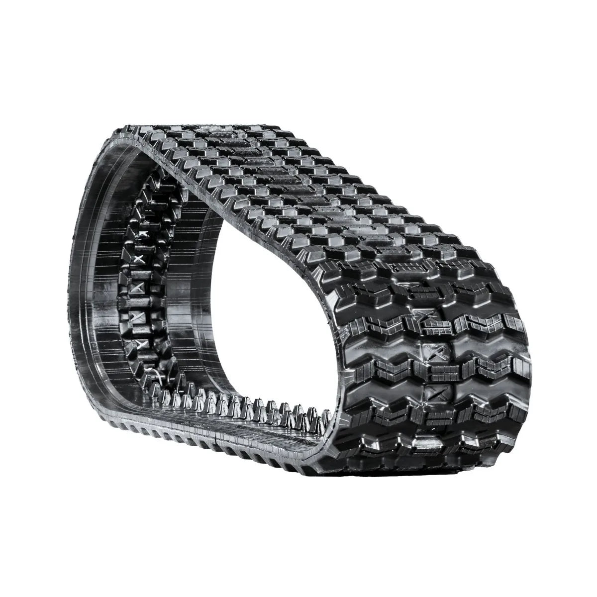 450x86Bx53 Zig-Zag replacement rubber track for compact equipment