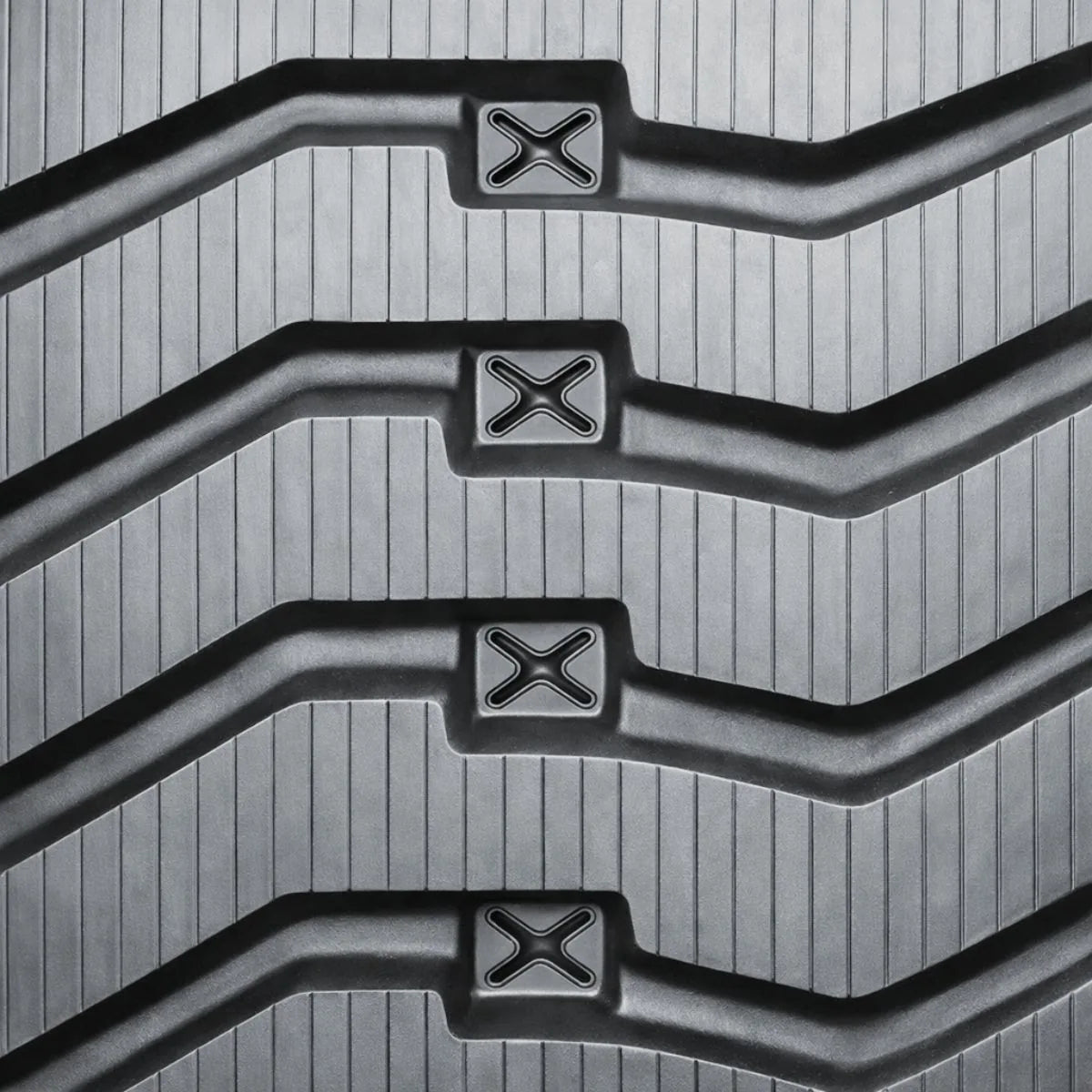 450x86Bx60 All-Terrain replacement rubber track for compact equipment