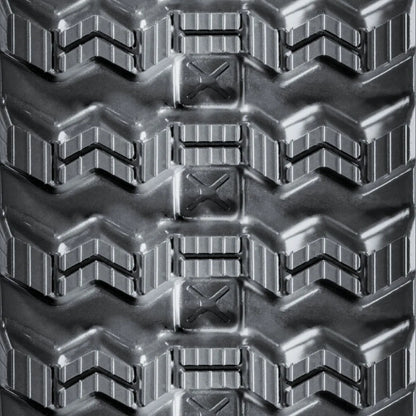 450x86x60 Zig-Zag replacement rubber track for compact equipment
