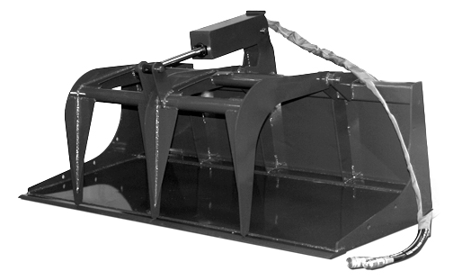 Cid Grapple Bucket With Teeth attachment — gallery