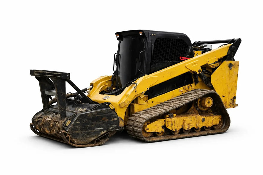 CAT 257 rubber tracks and parts