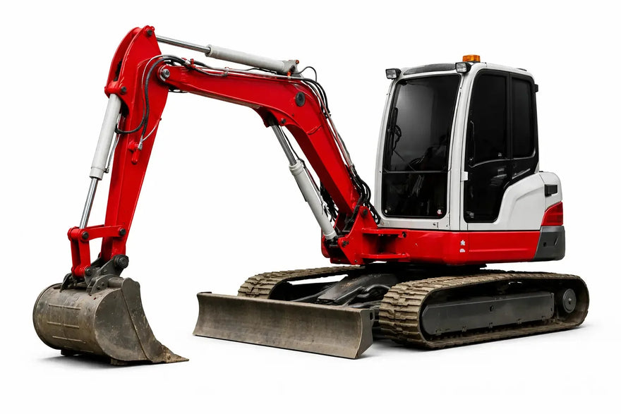 Takeuchi TB216 rubber tracks and parts